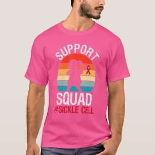 Camiseta Suportar Awarenes de Células Falsiformes de Burgun