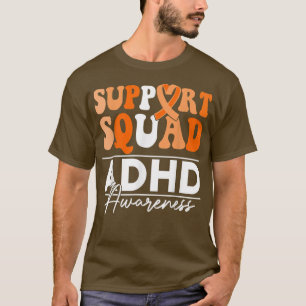 Camiseta Suportar Cabelo de Girassol Esquadrão ADHD Awaren