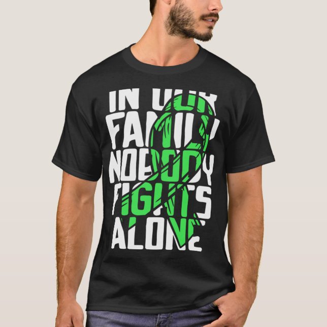 Camiseta Suportar Doença Celular Guerreira Doença Familiar  (Frente)