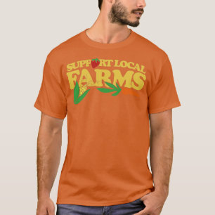 Camiseta Suportar Fazendas locais