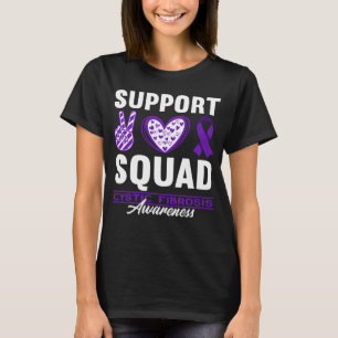 Camiseta Suportar Infecções Pulmonares e Cística no Esquadr