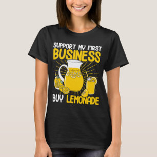 Camiseta Suportar Minha Primeira Rua De Limonada De Limonad