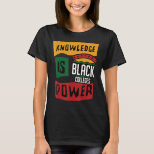 Camiseta Suportar o conhecimento das faculdades negras é po