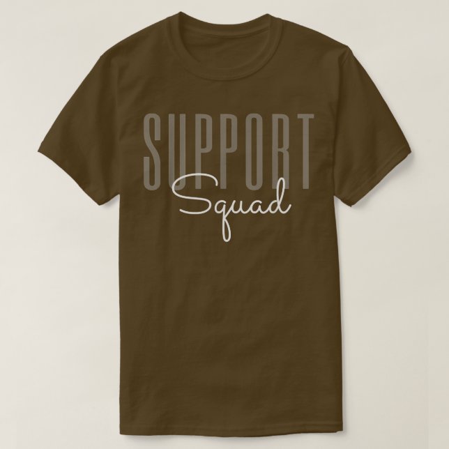 Camiseta Suportar o Quad Front Office Squad como Administra (Frente do Design)