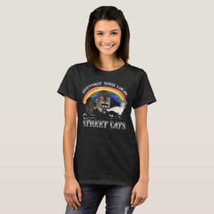 Camiseta Suportar os Gatos do STreet local