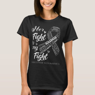 Camiseta Suportar presentes do guerreiro dos dentes da Mari