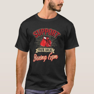 Camiseta Suportar Sparri do treinador Gym Ring Boxer Local