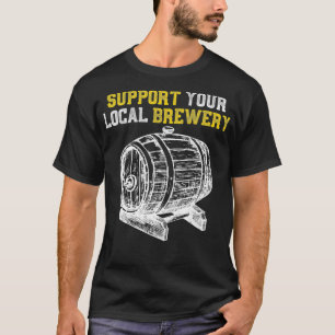 Camiseta Suportar Sua Cerveja De Artesanato De Cerveja Loca