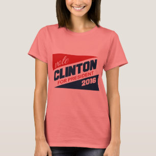 CAMISETA SUPORTE 2016 - .PNG DE CLINTON