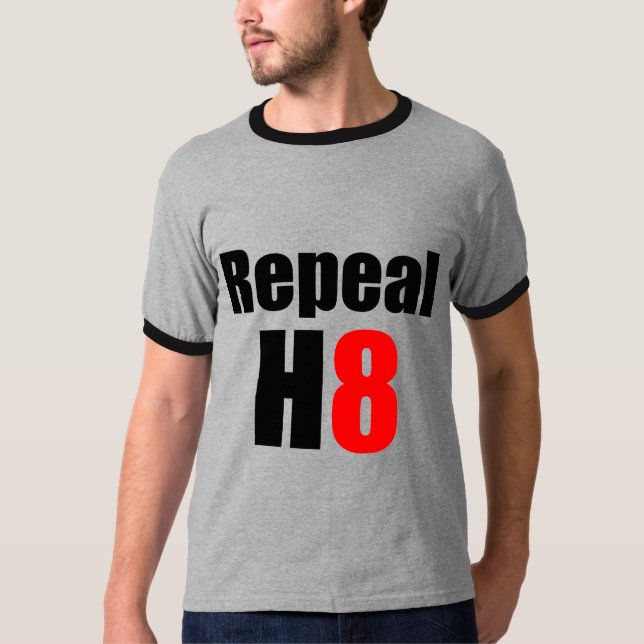 CAMISETA SUPORTE 8 DA REVOGAÇÃO/REVOGAÇÃO H8 (Frente)