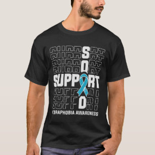 Camiseta Suporte à agorafobia de quadrado