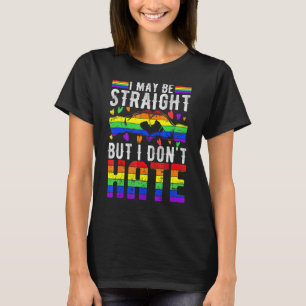Camiseta Suporte à aliança de Hetero Lgbt Ally Lésbica