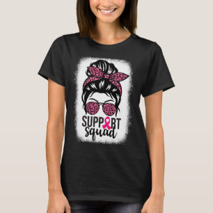 Camiseta Suporte à Consciência do Cancer da Mama - Esquadrã