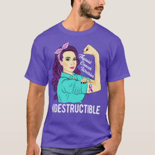 Camiseta Suporte à Consciência Indestrutível do Guerreiro d