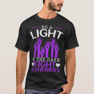 Camiseta Suporte à Conscientização sobre Demência de Heimer