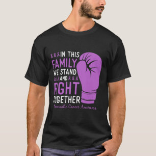 Camiseta Suporte à família para combater a consciência do c