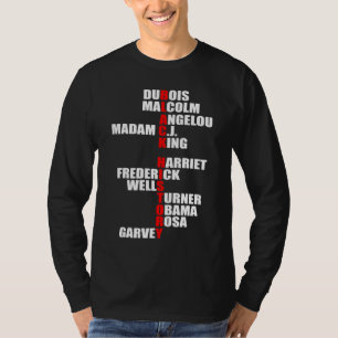 Camiseta Suporte a Melanina no Mês Africano da História Neg