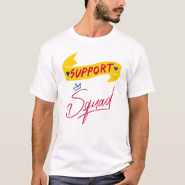 CAMISETA SUPORTE A SQUAD/ CONSCIÊNCIA/ UNISEX