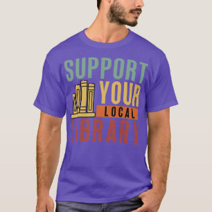 Camiseta Suporte à sua biblioteca local 16