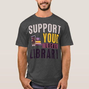 Camiseta Suporte à sua biblioteca local 21