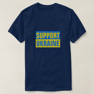 CAMISETA SUPORTE A TRATOR UCRÂNICO CONTRA O TANQUE RUSSO