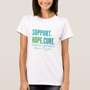 Camiseta Suporte a turista Nome personalizado Womens T-Shir