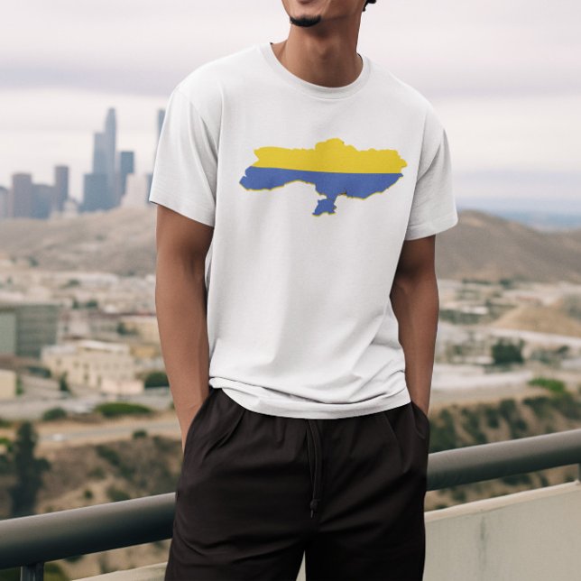 Camiseta Suporte à Ucrânia (Criador carregado)
