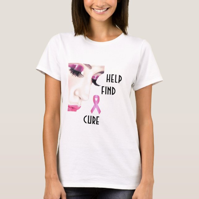 Camiseta suporte ao cancer (Frente)