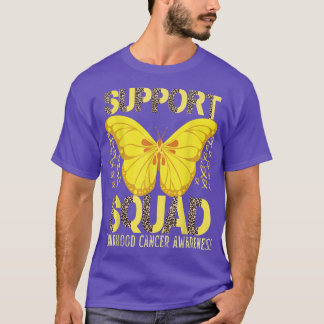 Camiseta Suporte ao Cancer de infância de esquadra