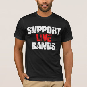 Camiseta Suporte ao Live Banda