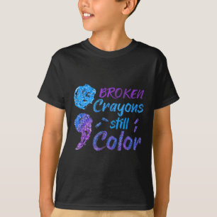 Camiseta Suporte ao Mês de Conscientização sobre Suicídio c