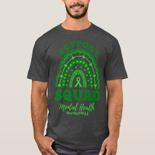 Camiseta Suporte ao Rainbow Mental Health Awarness 6511