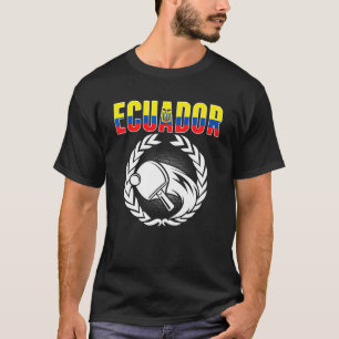 Camiseta Suporte ao Tênis de Mesa do Equador
