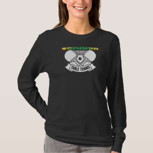 Camiseta Suporte ao Tênis de Mesa Jamaicano Ping Pong T