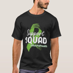 Camiseta Suporte ao Verde limão R de Consciência da Saúde M