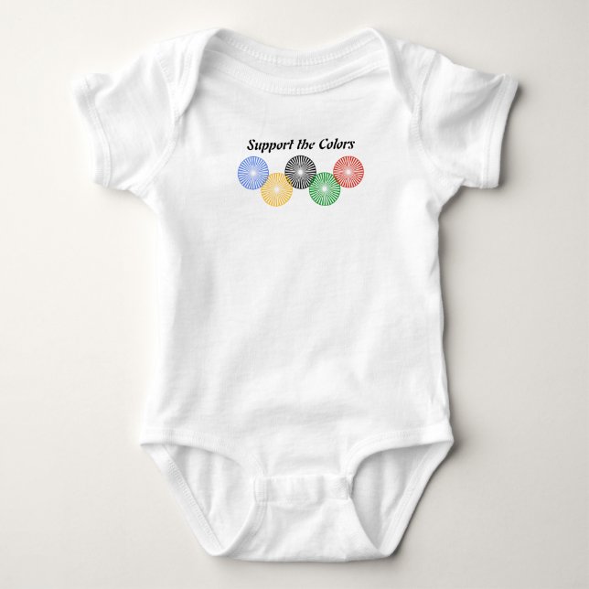 Camiseta Suporte às cores - (Frente)