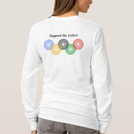 Camiseta Suporte às cores -