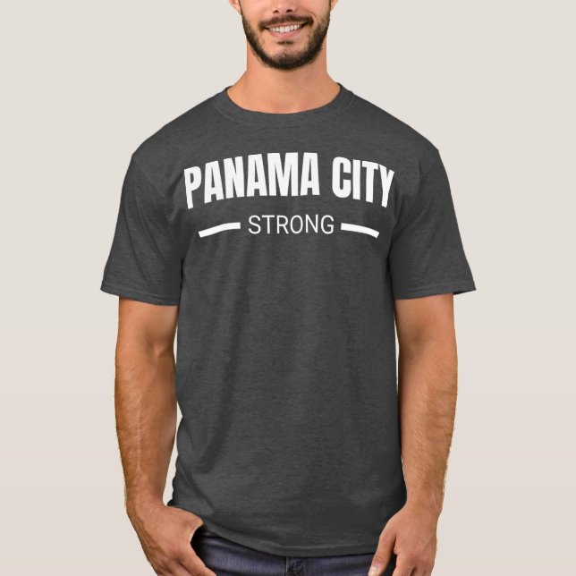 Camiseta Suporte Comunitário para Panamá City Bay County Fl (Frente)