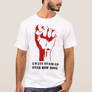 Camiseta Suporte contra o homem!