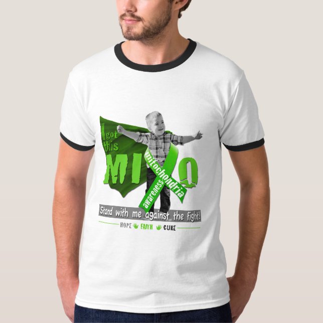 Camiseta Suporte da consciência de Mito comigo (Frente)
