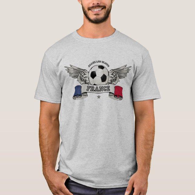 Camiseta Suporte da equipa nacional do futebol do futebol (Frente)