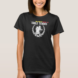 Camiseta Suporte da Equipe de Tênis de Mesa da Bélgica