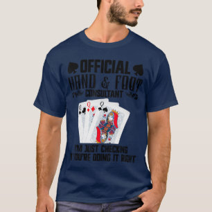 Camiseta Suporte de Cartão de Jogador de Mão e Pé Almofadas