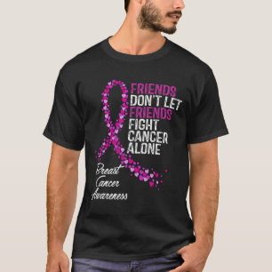 Camiseta Suporte de Combate à Consciência do cancer