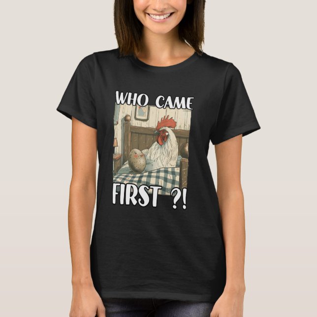 Camiseta Suporte de Frango T Perfeito para criadores de ave (Frente)