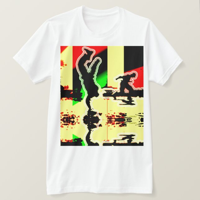 Camiseta Suporte de Interrupção Retroativa (Frente do Design)