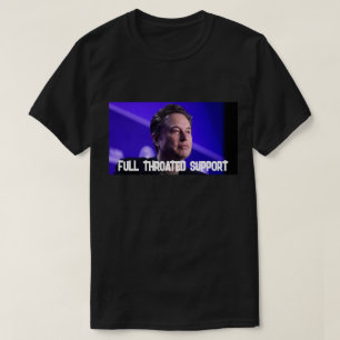 Camiseta suporte de lançamento de cheio