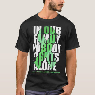 Camiseta Suporte De Sensibilização Para O Cancer Gallbladde