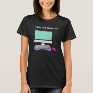 Camiseta Suporte de Técnico de Computador Feiticeiro Mago