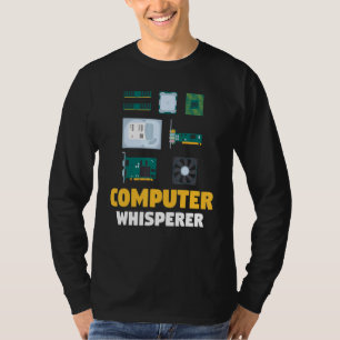 Camiseta Suporte de TI Programador de Computador Murmurad